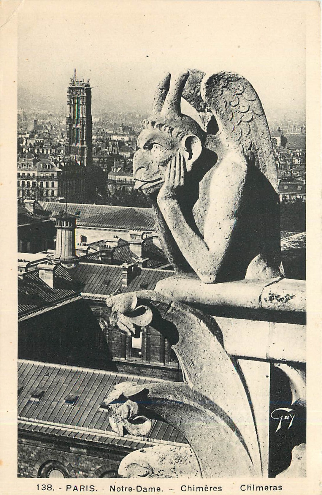 Paris - Notre-Dame - Chimères - Chimeras - Tuy