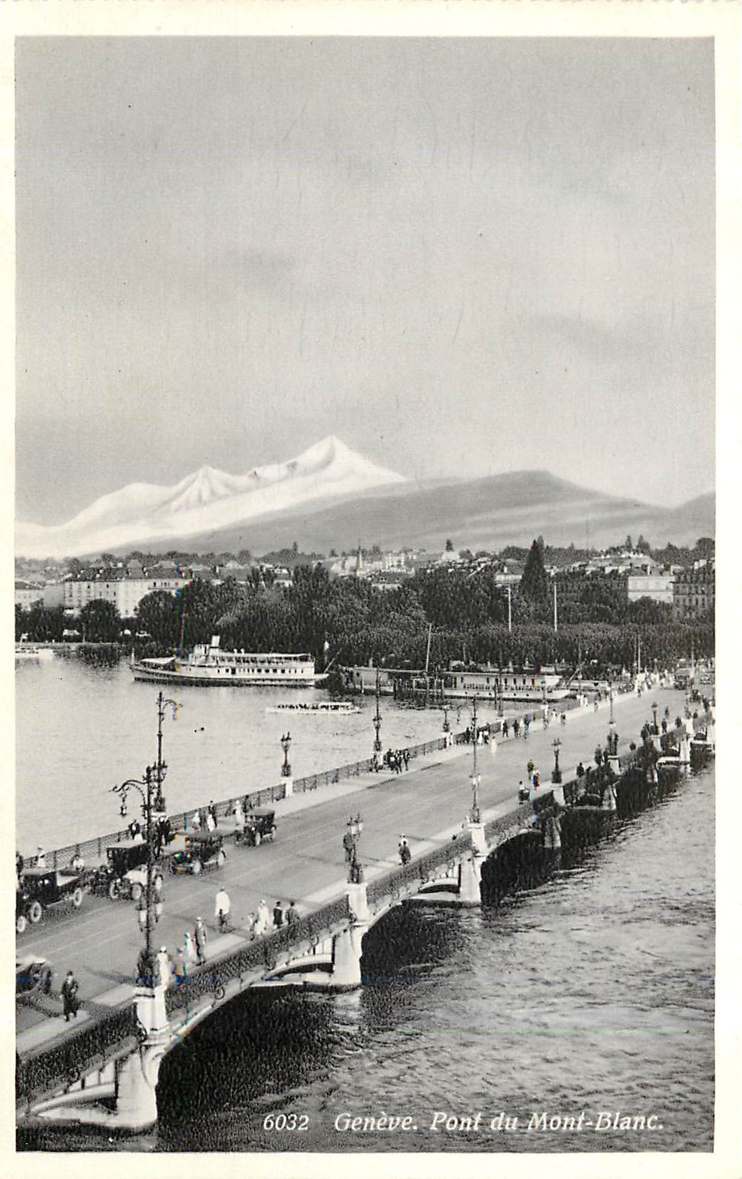 CPA Geneve.Pont du Mont-Blanc