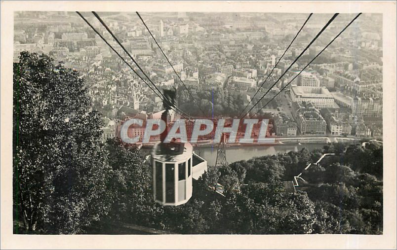 CPA GRENOBLE-Le téléferique de la Bastille