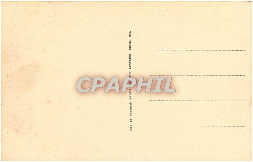 CPA BRIVE -l'Hotel de Labenche XVI s-LL — Rückseite