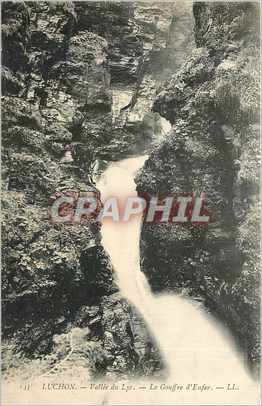CPA LUCHON-Vallée du Lyr-Le Gouffre d'Enfer