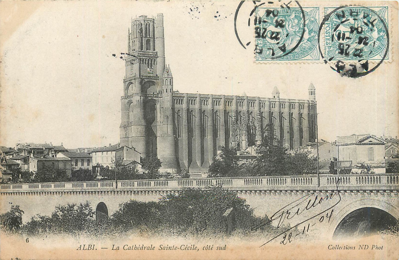Albi — La Cathédrale Sainte-Cécile, côté sud — Trillion Phot