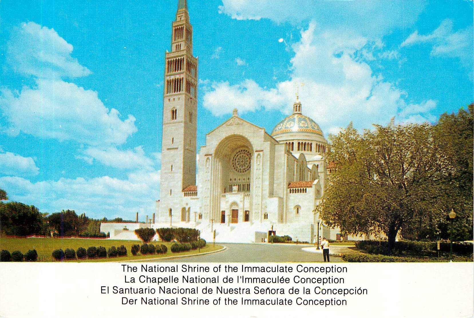 CPA La chapelle National de l'Immaculée Conception