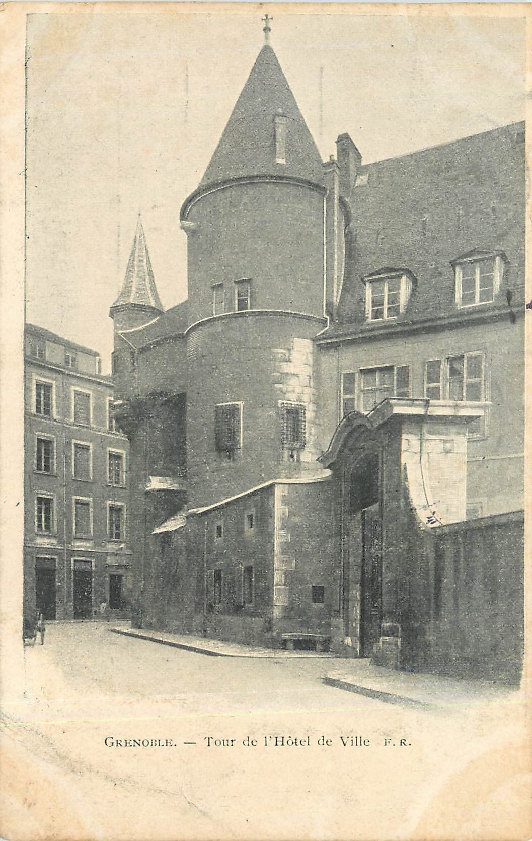 CPA GRENOBLE-Tour de l'Hotel de Ville