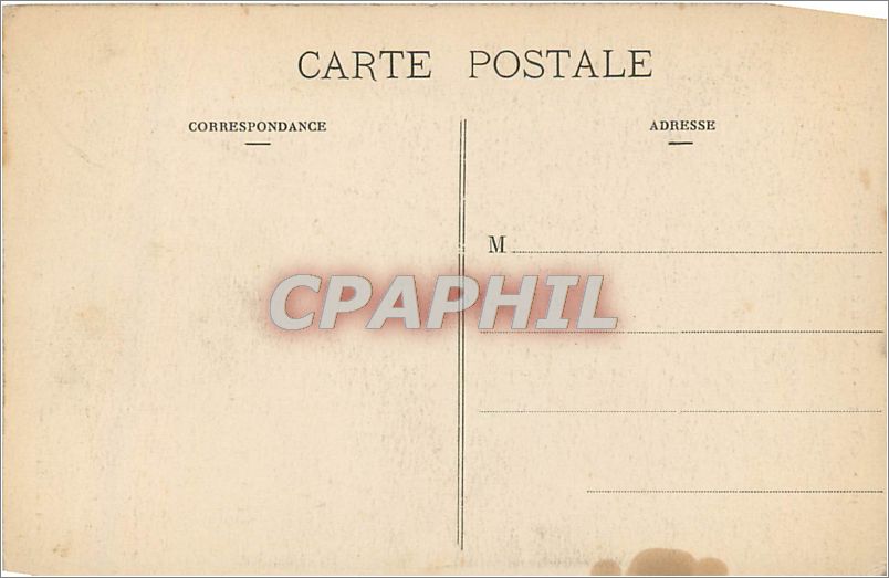 CPA Les Vosges-SAINT-DIE-La Cathedrale — Rückseite