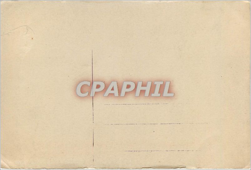 CPA VŒUX Enfant — Rückseite