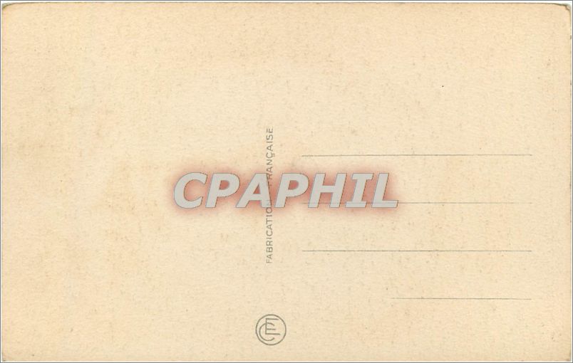 CPA VŒUX Fleurs — Back