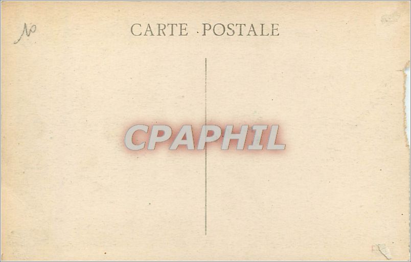 CPA MARSEILLE-Le phare Ste Marie.Courrier rentrant à la Joliette Bateau — Rückseite