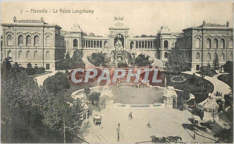CPA MARSEILLE-Le palais longchamp