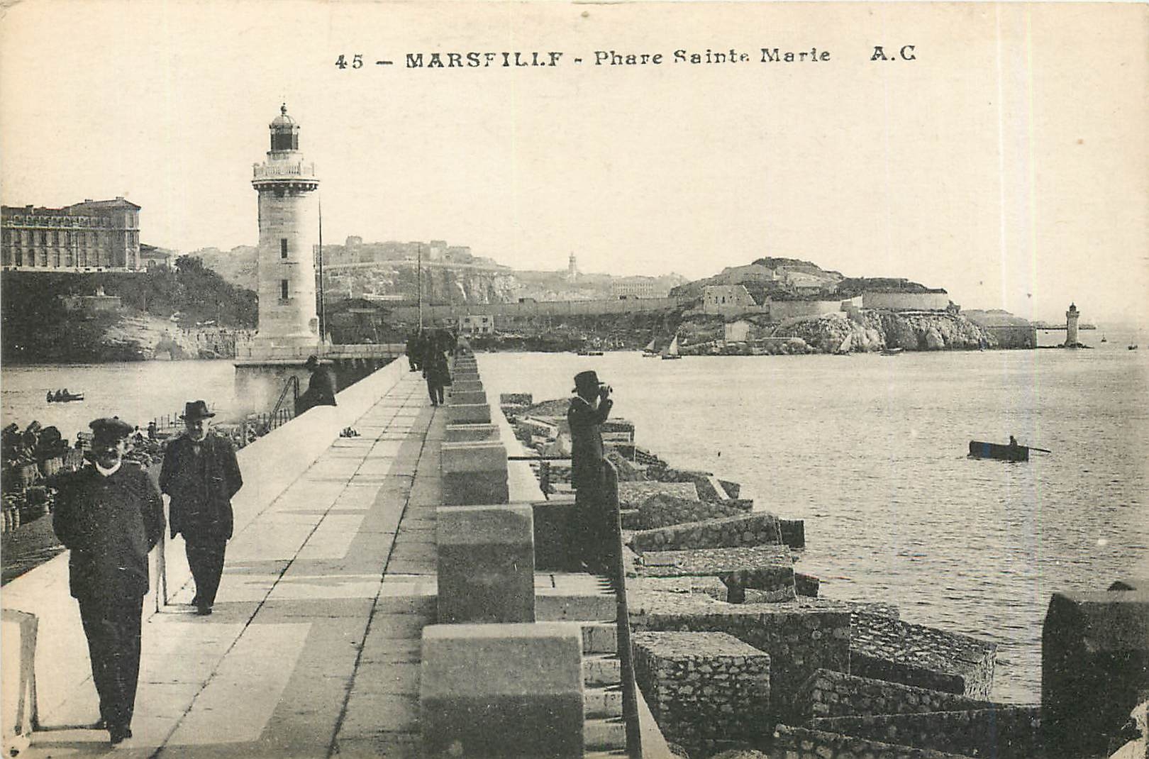 CPA MARSEILLE-Phare Sainte Marie Phare