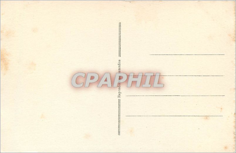 CPA JARDIN ALPIN DU LATARET — Verso