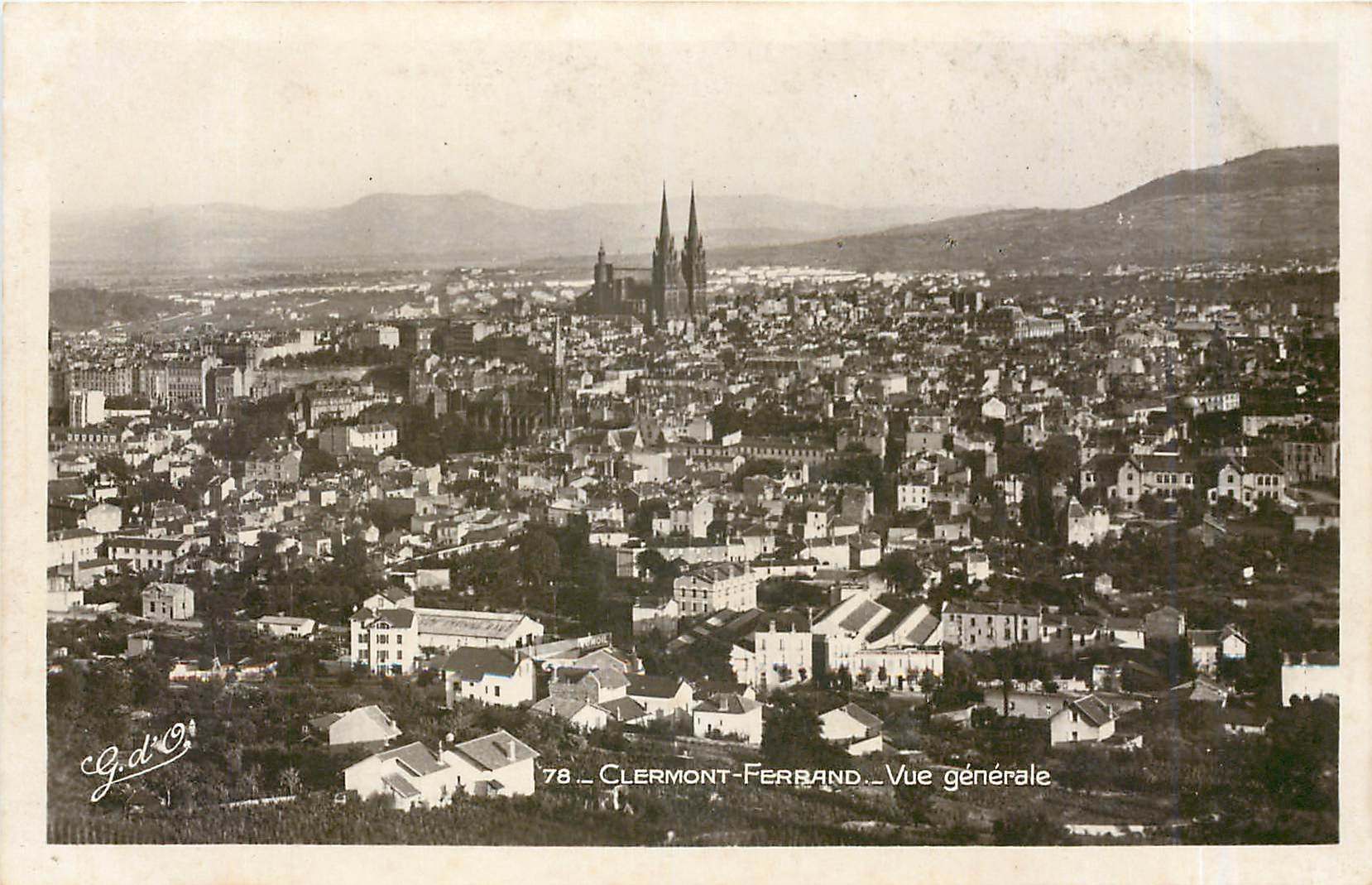 CPA CLERMONT-FERRAND.Vue generale