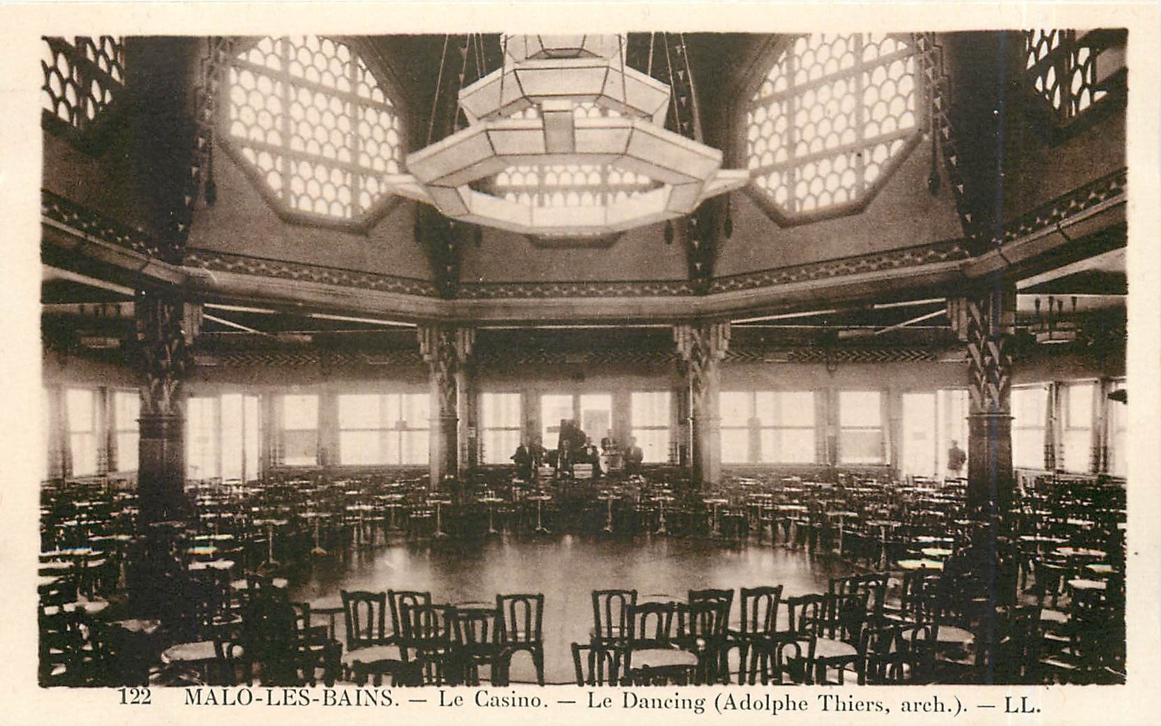 CPA MALO-LES BAINS-Le casino-Le Dancing (Adolphe Thiers  rch)LL