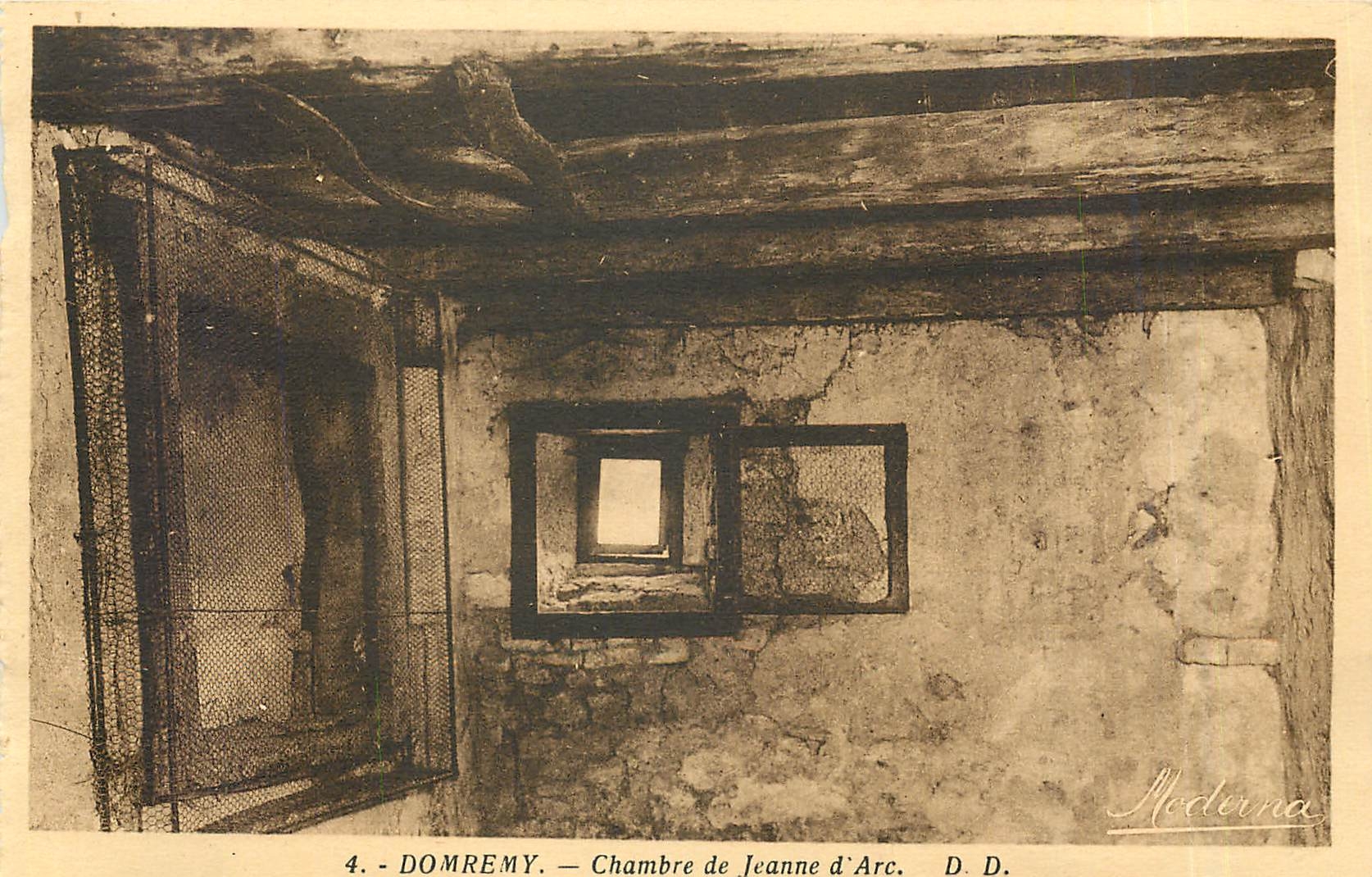 CPA dOMREMY-Chambre de Jeanne d'Arc