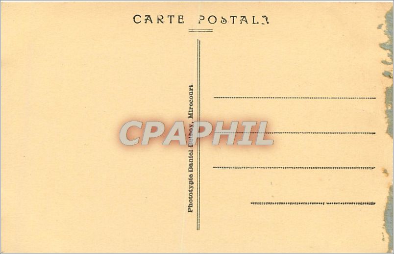 Domremy — Vue générale sur le Bois Chenou, la Basilique et le Carmel — Modurna, n°14 — Verso