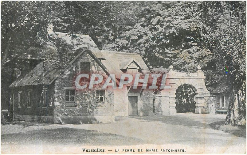 CPA VERSAILLES-L FERME DE MARIE ANTOINETTE