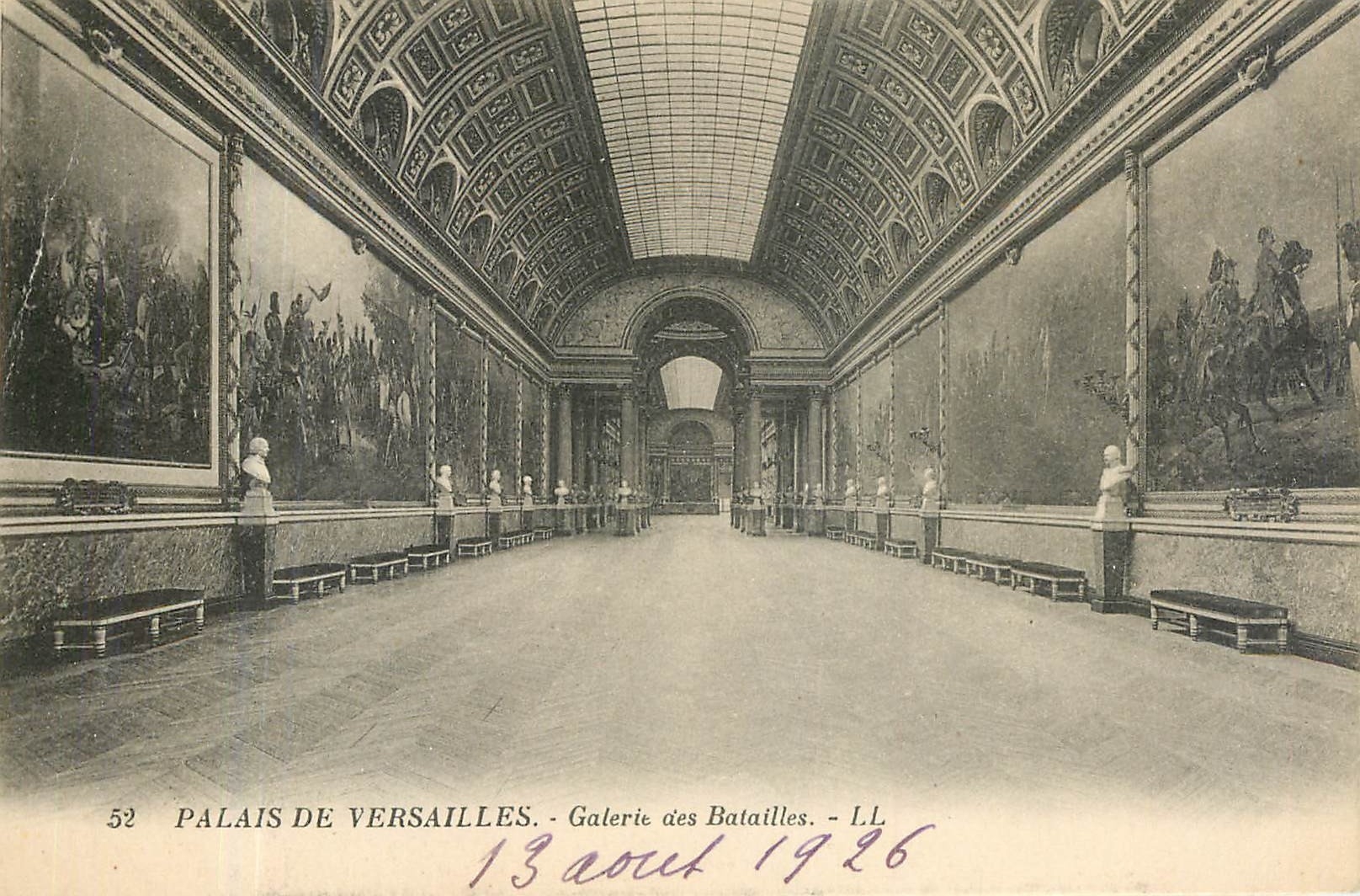 CPA PALAIS DE VERSAILLES-Galerie des batailles-LL