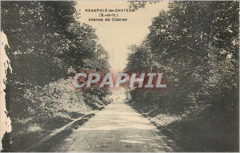 CPA NEAUPHLE-LE-CHATEAU (S et O)Avenue de Chatron