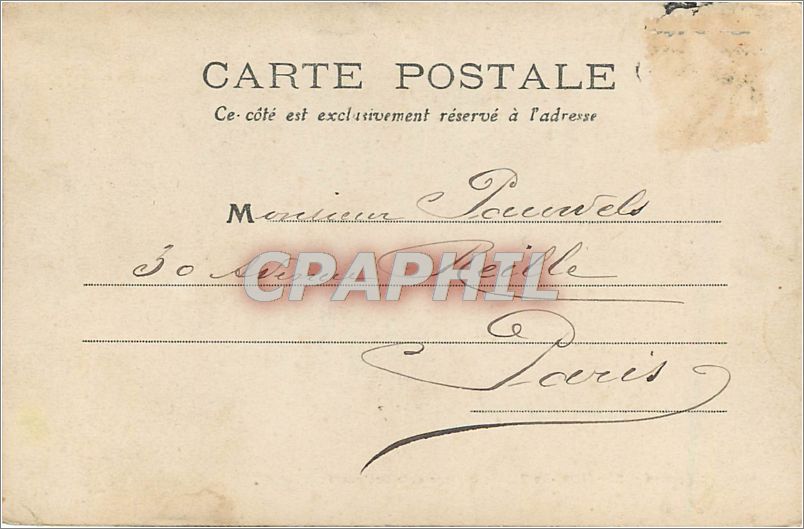 CPA MERS-LES-BAINS LA Plage et le Boulevard — Rückseite