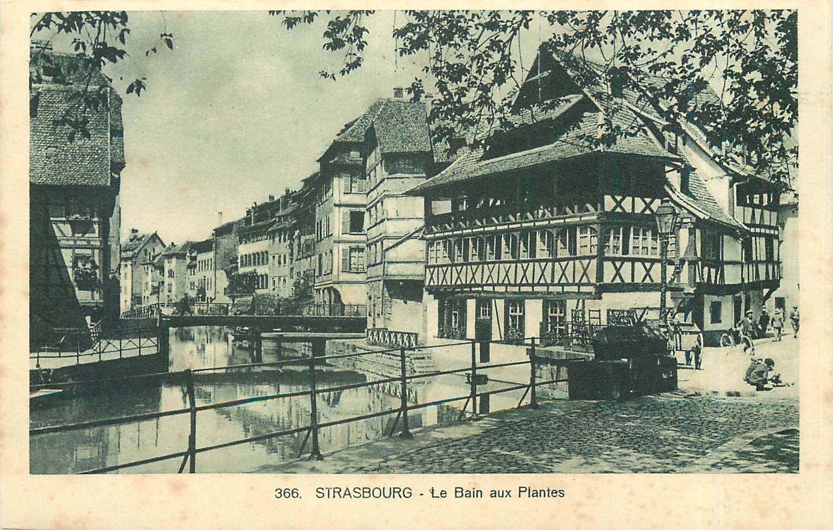 CPA STRASBOURG-Le bain aux Plantes