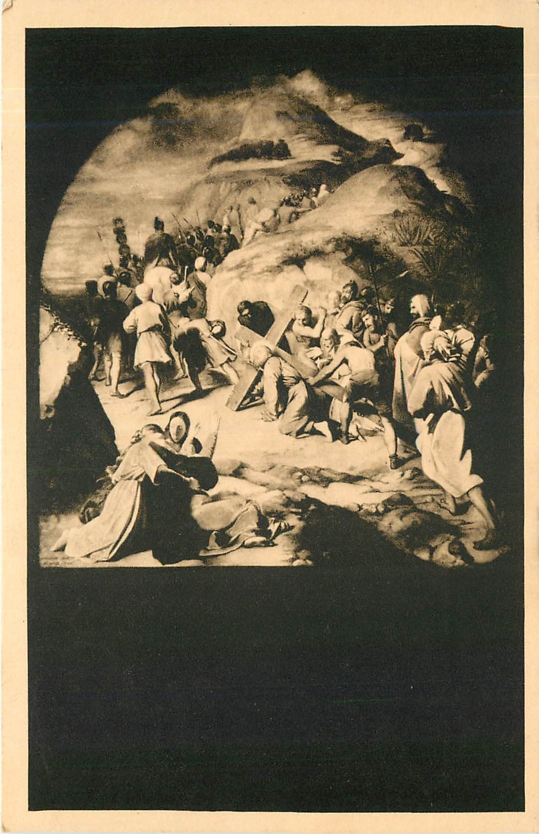 Montée au Calvaire — Jésus tombe sous la Croix — Chapelle Saint-Louis, Dreux