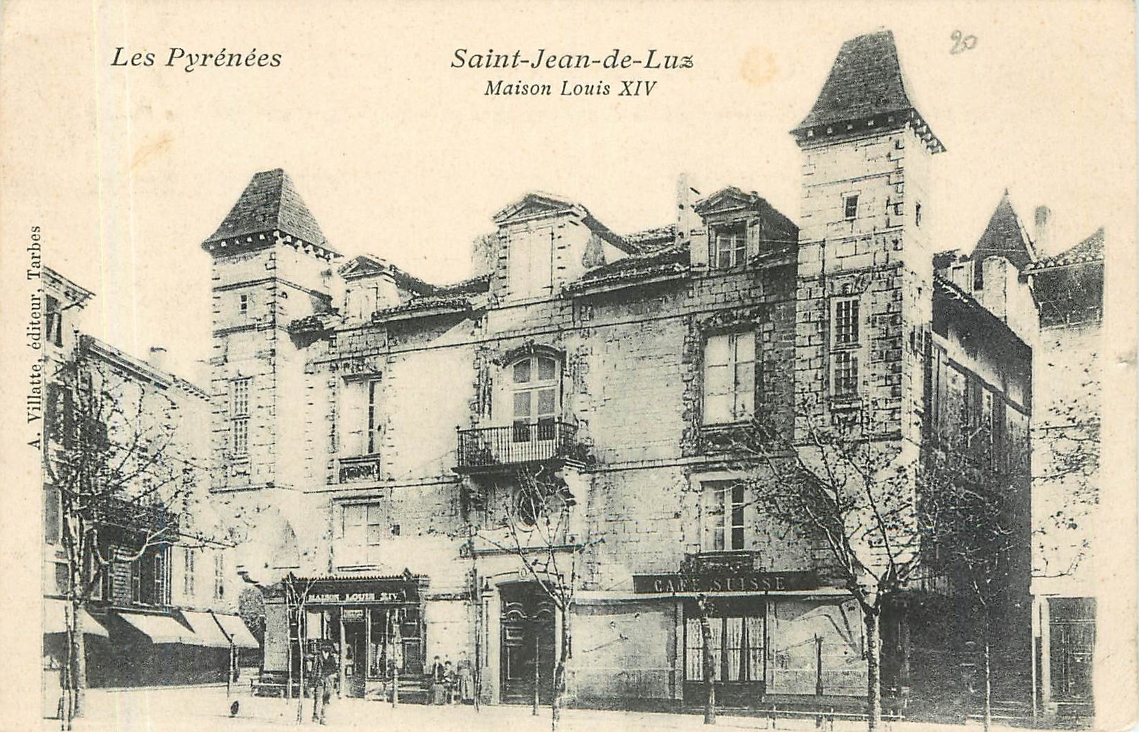 CPA LES PYRENEES ST Jean-de -Luz . Maison Louis XIV