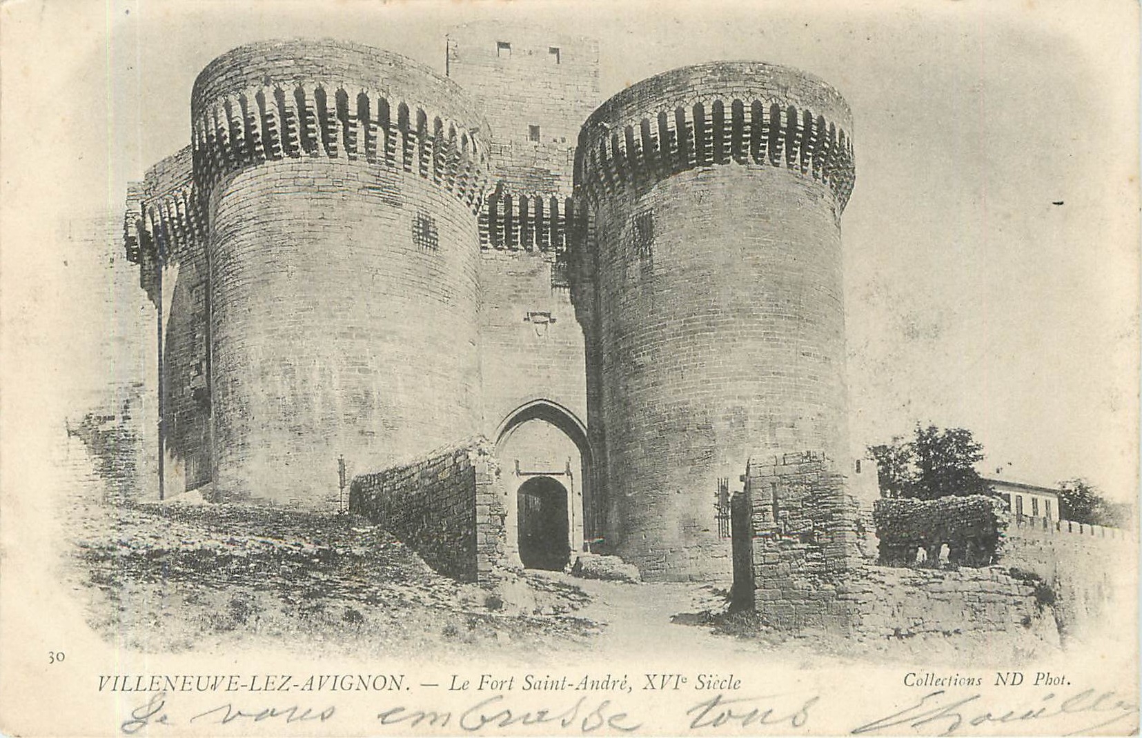 CPA VILLENEUE-LEZ-AVIGNON-Fort Saint Andre XVI siecle