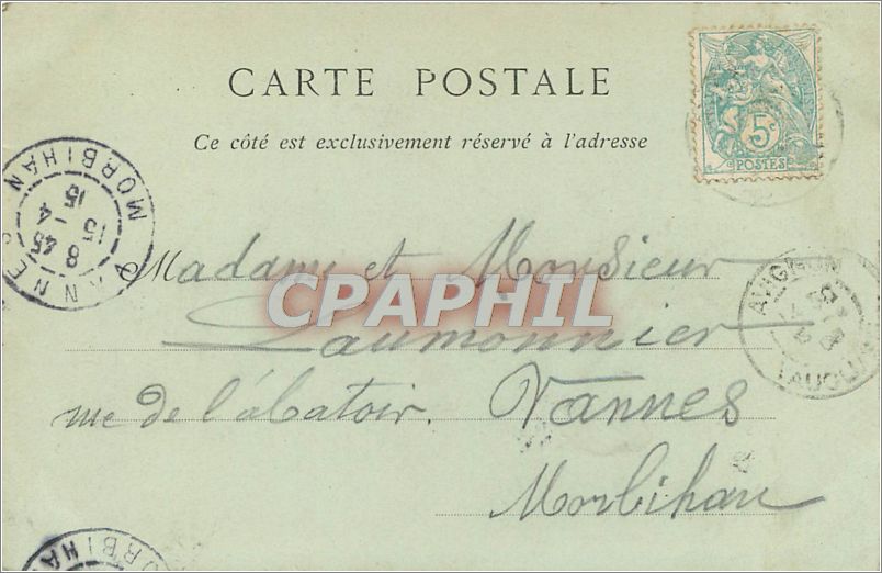 CPA VILLENEUE-LEZ-AVIGNON-Fort Saint Andre XVI siecle — Rückseite
