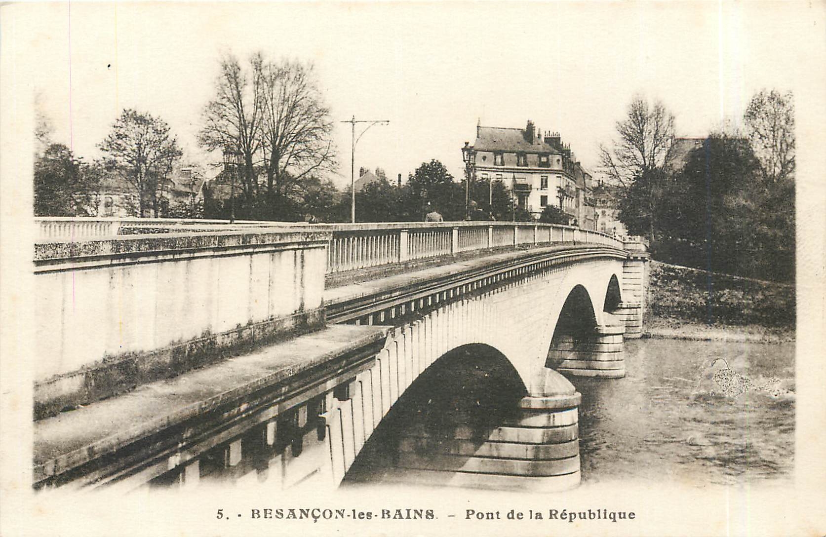PA BESANCON les BAINS-Pont de la Republique