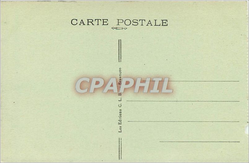 CPA LONS LE SAUNIER (JURA)-vue generale — Rückseite