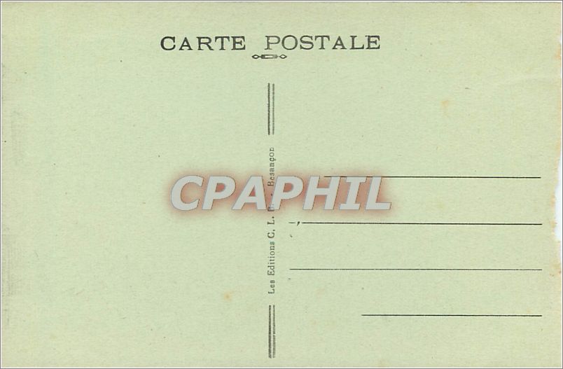 CPA LONS LE SAUNIER (JURA)-Casino de l'Etablissement Thermal — Rückseite