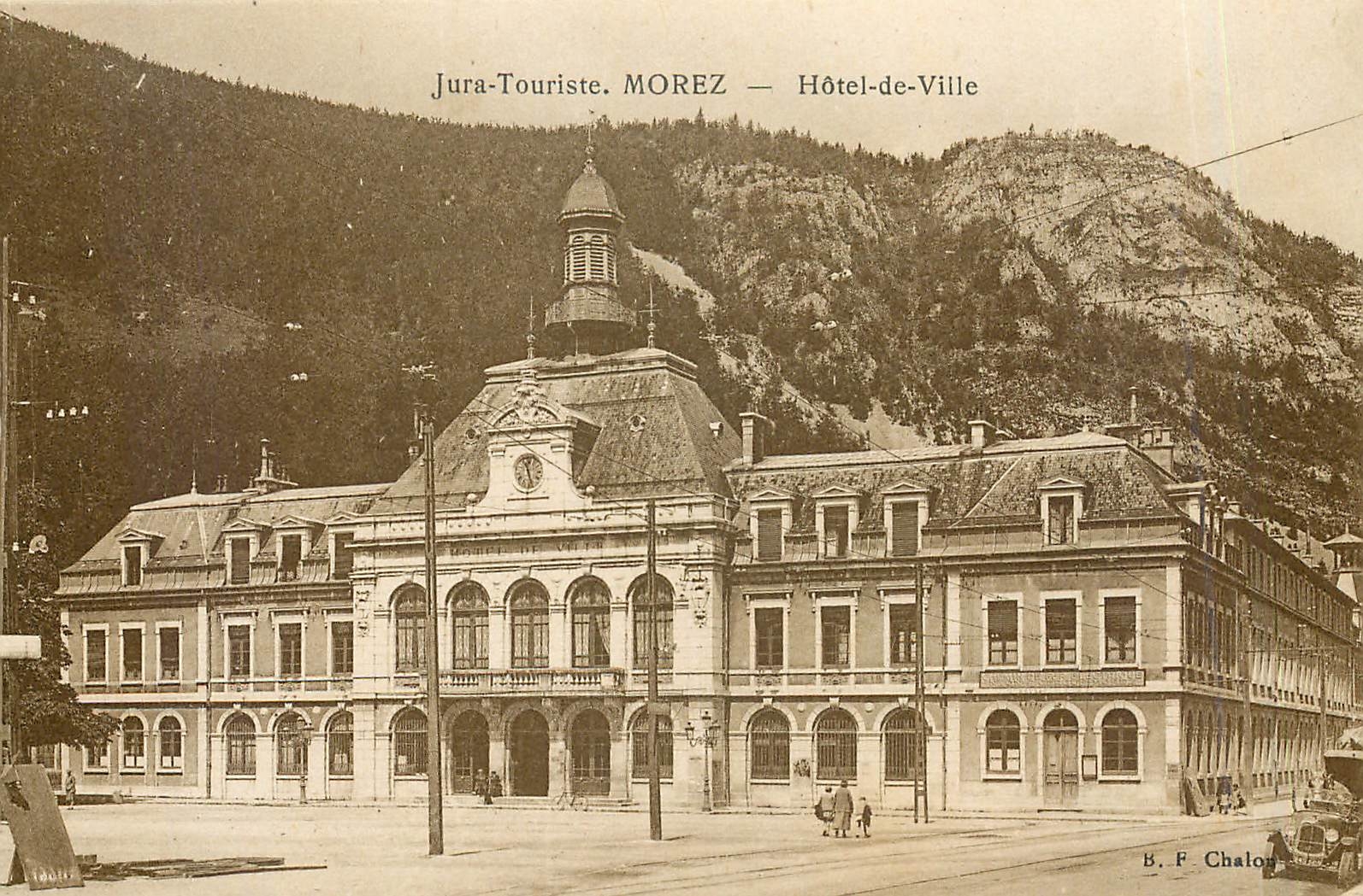 CPA Jura-Touriste MOREZ-Hotel de ville