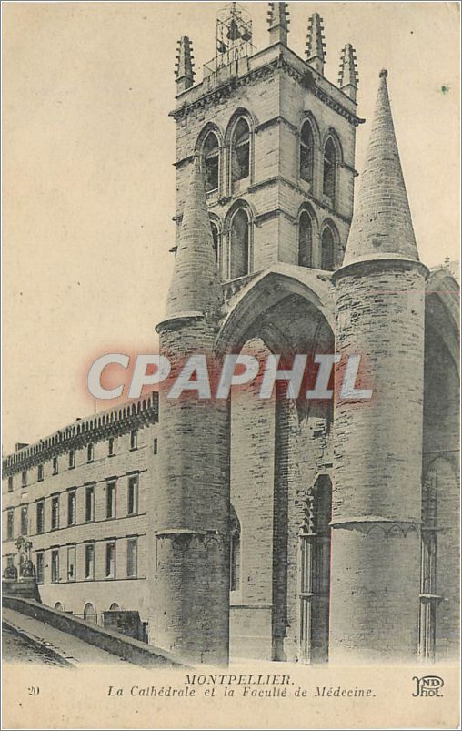 CPA MONTPELLIER-La cathedral