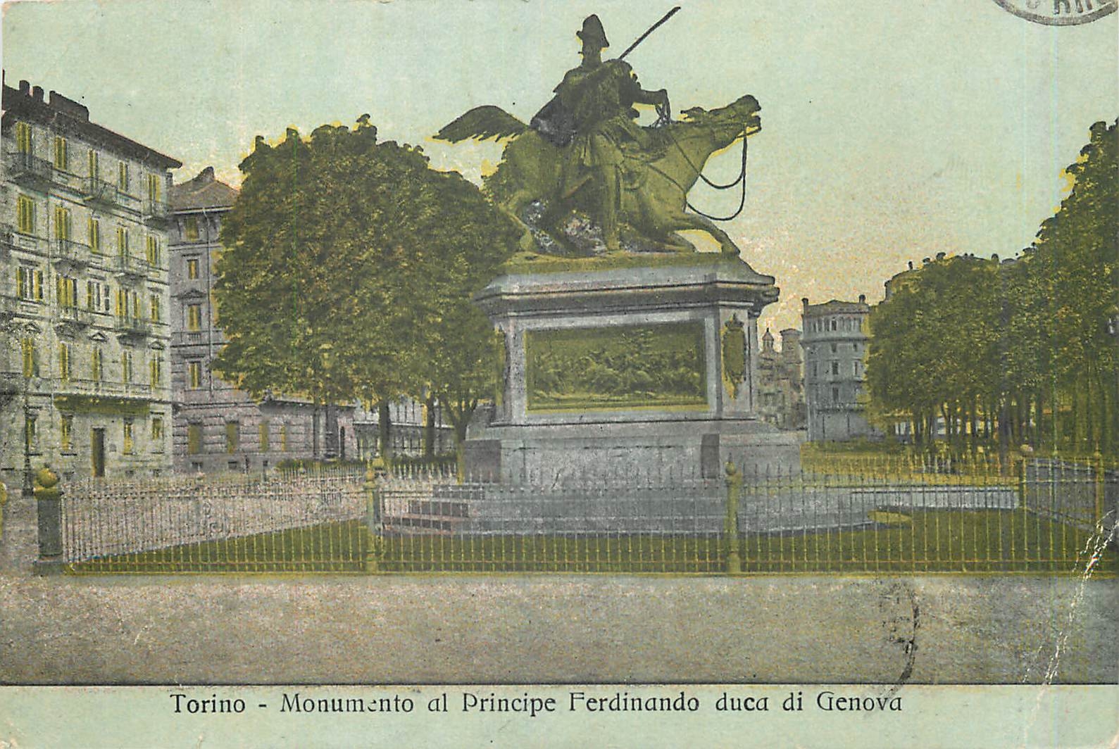 CPA Torino Monumento al Principe Ferdinando duca di Genova 