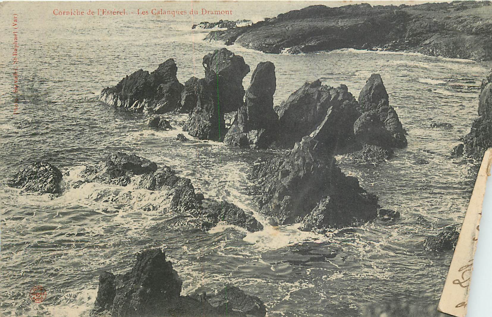 Corniche de l'Estérel - Les Calanques du Dramont - St-Barnabé (Var) - Recto