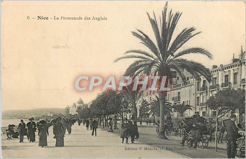 CPA Nice La Promenade des Anglais 