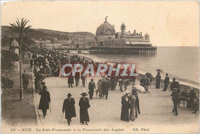 CPA Nice La Jetee Promenade des Anglais 