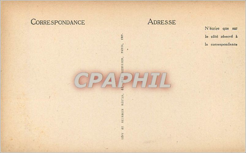 CPA Brest Port militaire Vue prise du château Bateau — Verso