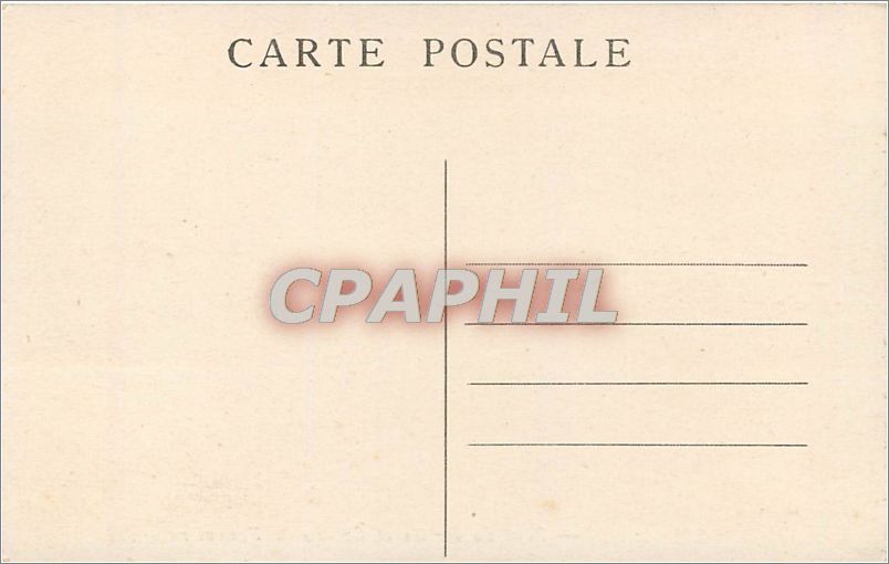 CPA Lyon Pont du Palais et Coteau de Fourviere  — Verso