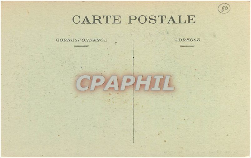 CPA Ham La Guerre Militaria — Rückseite