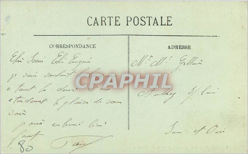 CPA Mers Vue generale prise de la Falaises  — Verso