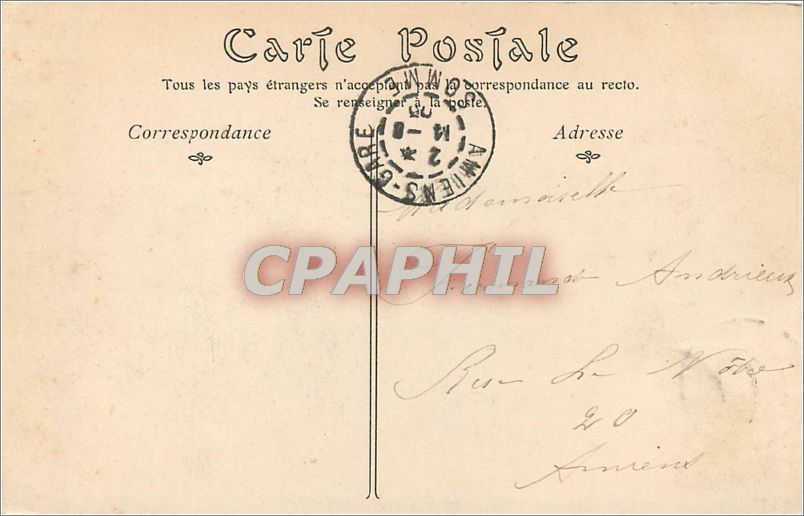CPA Onival Seine Inferieure La Plage et la Pointe de Cayeux  — Back