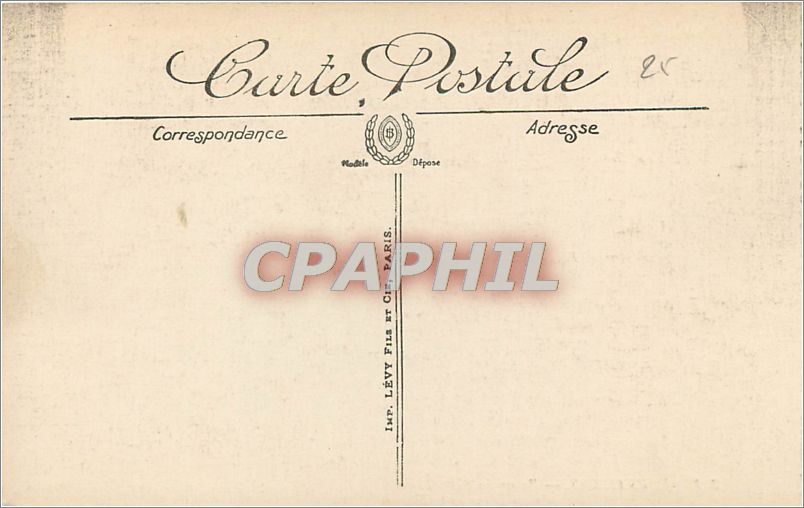 Versailles — Palais du Petit Trianon — Le Grand Salon — SELECTA — Verso