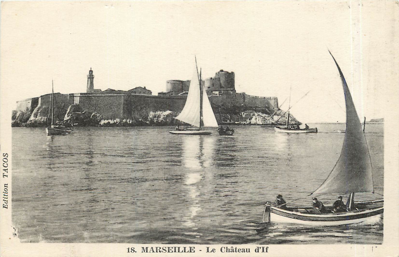 CPA Marseille Le Chateau d'If 