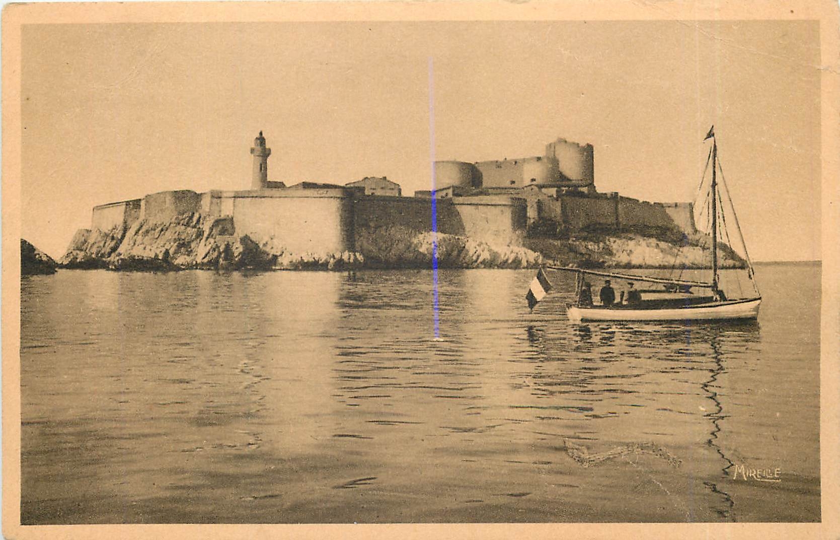 CPA Marseille Le Chateau d'If 
