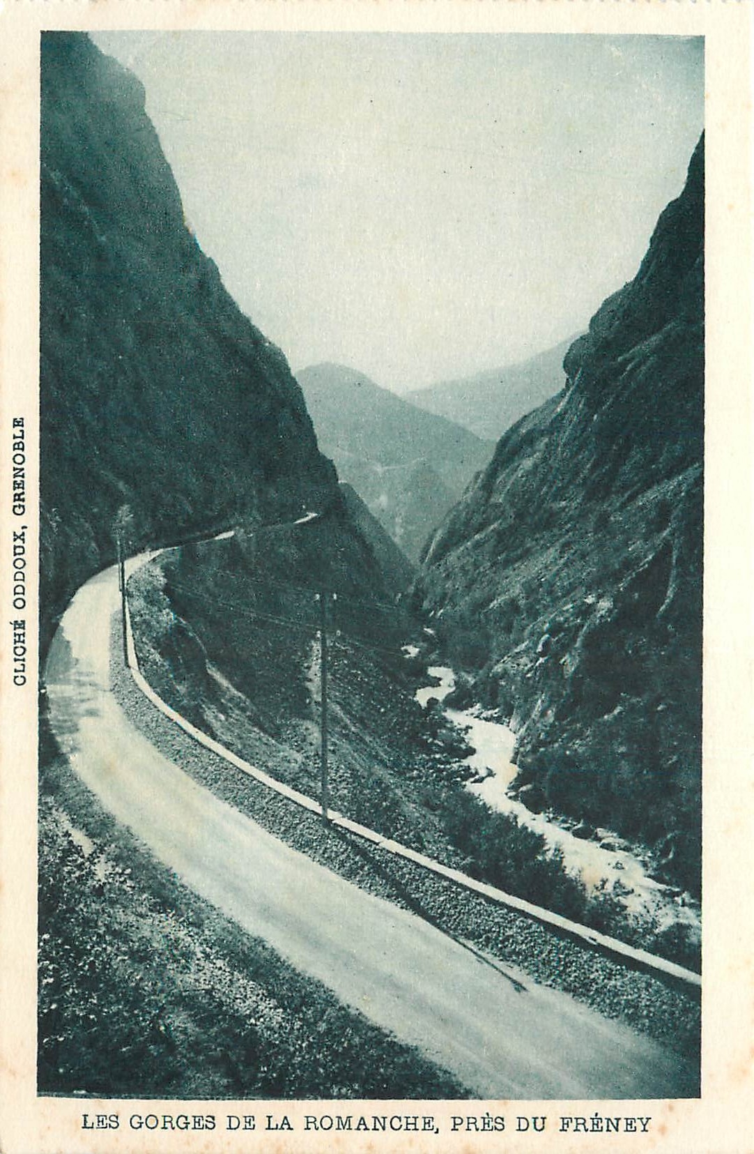 CPA Les Gorges de la Romanche pres du Freney 