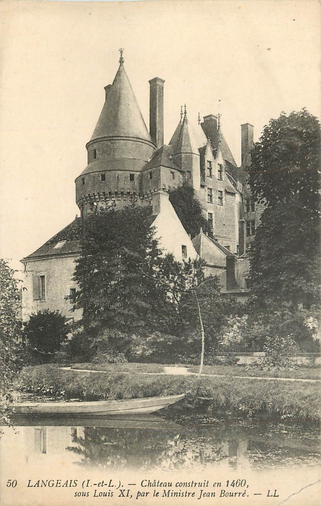 CPA Langeais L et L Chateau construit en 1460 sous Louis XI par le Ministre Jean Bourre 