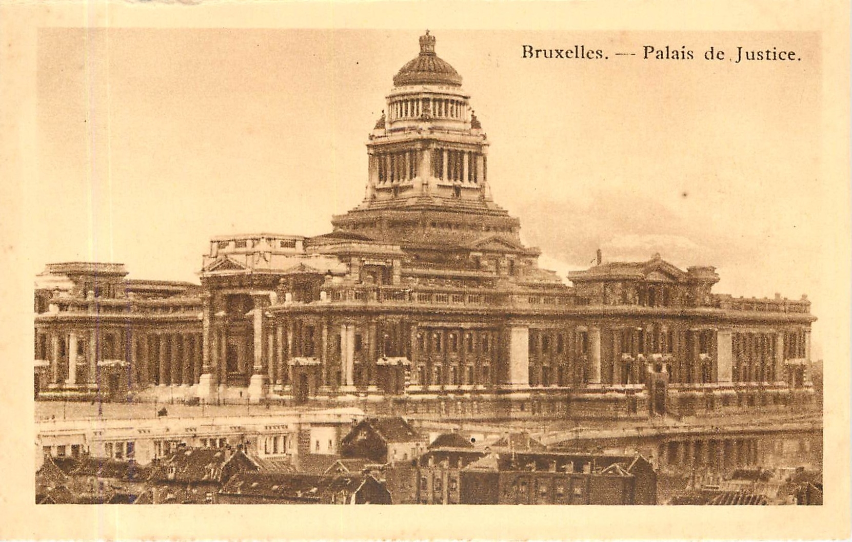 CPA Bruxelles Palais de Justice 