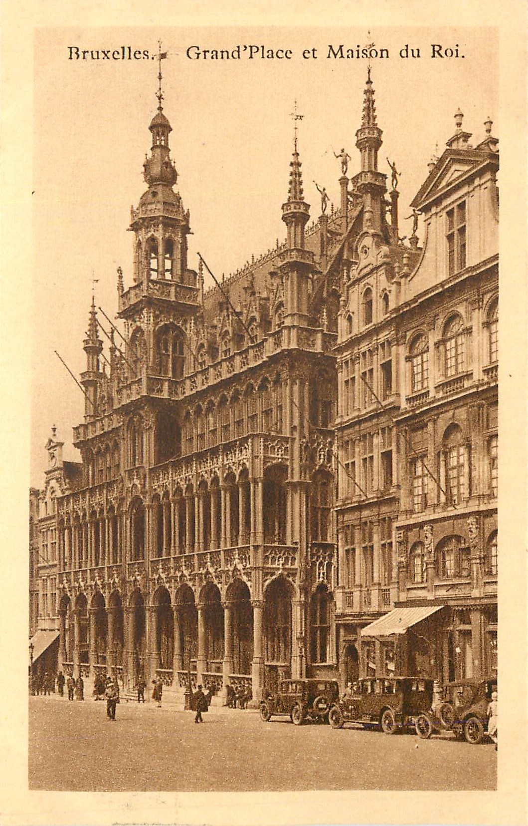 CPA Bruxelles Grand Place et Maison du Roi 