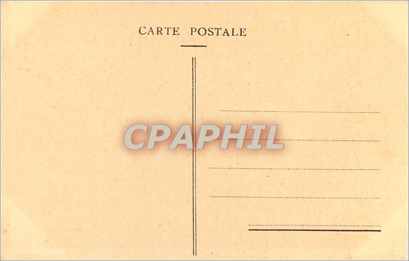 CPA Bruxelles L'Hotel de Ville  — Rückseite